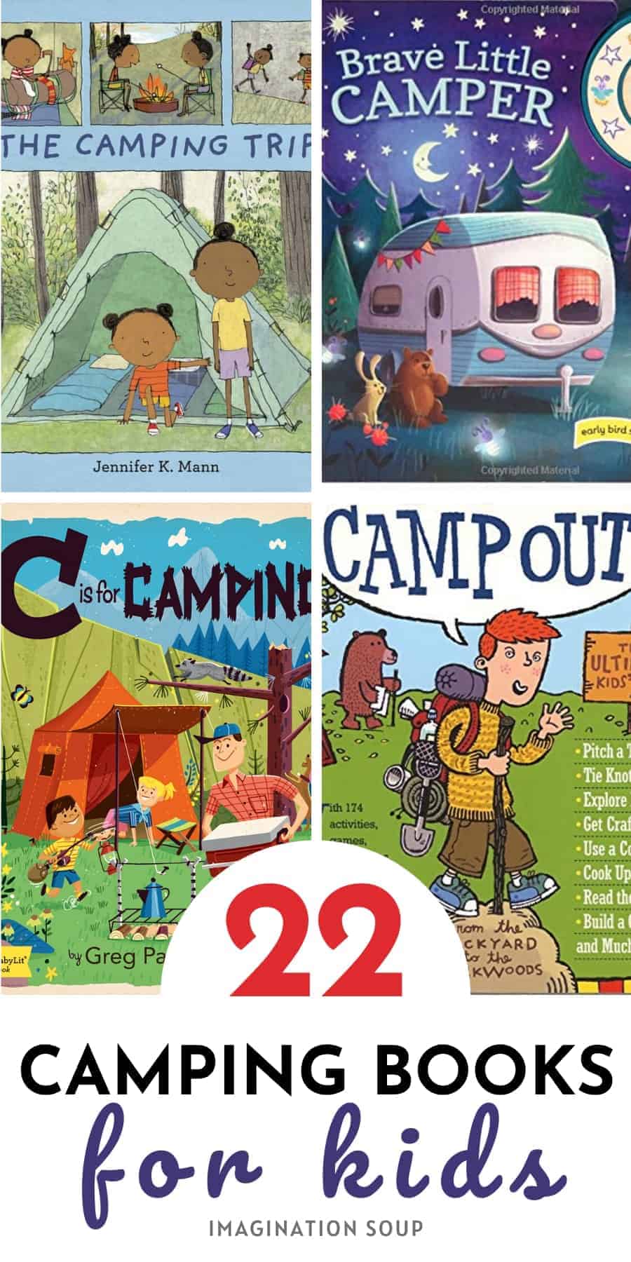 22 CAMPING BOOKS FOR KIDS