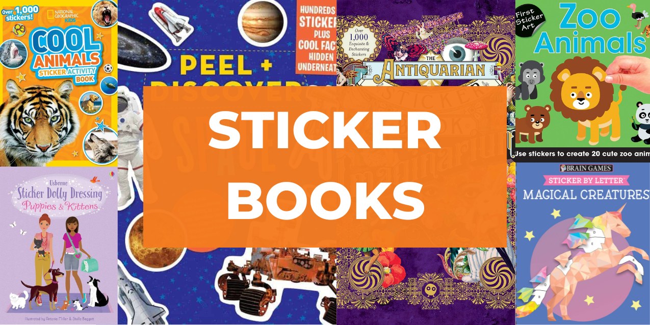 Magical Reusable Sticker Book + 4 Mystery Stickers – Wish Upon Magic