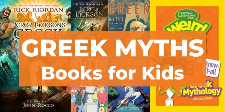 Greek mythology books for kids