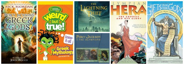 the best greek mythology middle grade books for kids