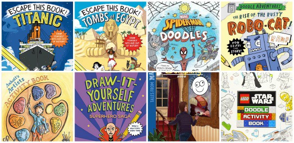 Interactive Adventures: Read, Write, Draw Books for Kids