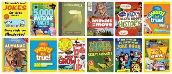 Short Nonfiction Books for Reluctant, Struggling, & Wiggly Readers